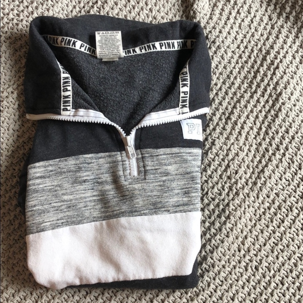 victoria’s secret half zip